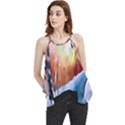 Paysage D hiver Flowy Camisole Tank Top View1