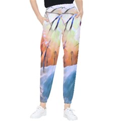 Paysage D hiver Tapered Pants by sfbijiart