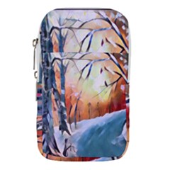 Paysage D hiver Waist Pouch (large) by sfbijiart