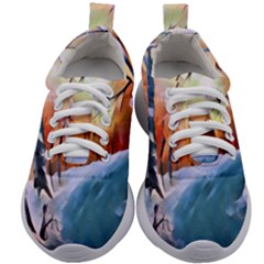 Paysage D hiver Kids Athletic Shoes by sfbijiart