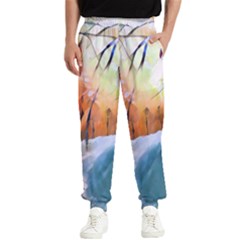 Paysage D hiver Men s Elastic Waist Pants by sfbijiart