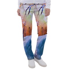 Paysage D hiver Women s Casual Pants by sfbijiart