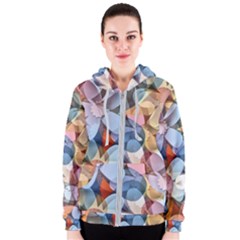 Multifleurs Women s Zipper Hoodie