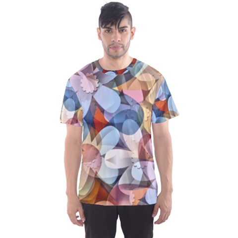 Multifleurs Men s Sport Mesh Tee by sfbijiart