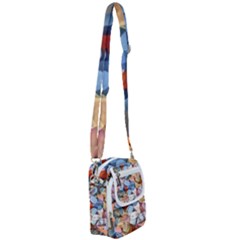 Multifleurs Shoulder Strap Belt Bag by sfbijiart