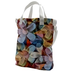 Multifleurs Canvas Messenger Bag by sfbijiart