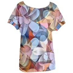 Multifleurs Women s Oversized Tee by sfbijiart