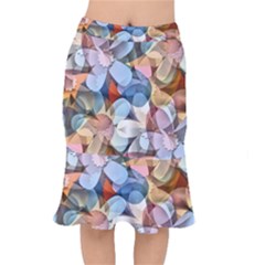 Multifleurs Short Mermaid Skirt