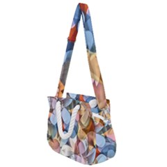 Multifleurs Rope Handles Shoulder Strap Bag by sfbijiart