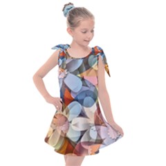 Multifleurs Kids  Tie Up Tunic Dress by sfbijiart