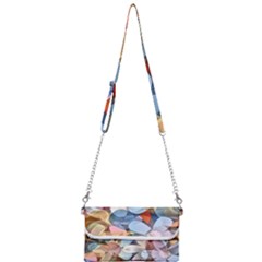 Motif Florale Mini Crossbody Handbag by sfbijiart