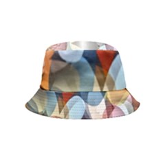 Motif Florale Inside Out Bucket Hat (kids) by sfbijiart