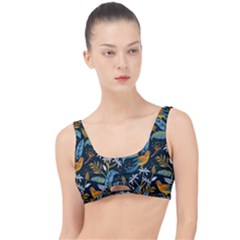 Tropical Bird Pattern The Little Details Bikini Top by designsbymallika