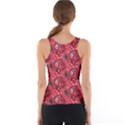 Baatik Red Pattern Tank Top View2