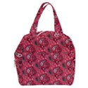 Baatik Red Pattern Boxy Hand Bag View1