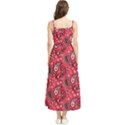 Baatik Red Pattern Boho Sleeveless Summer Dress View2