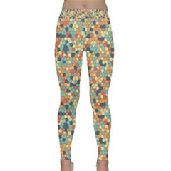 Mosaic Print 2 Classic Yoga Leggings by designsbymallika