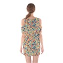 Mosaic Print 2 Shoulder Cutout One Piece Dress View2