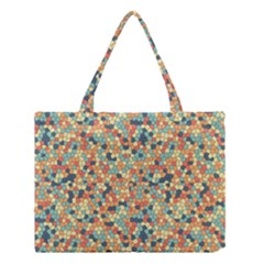 Mosaic Print 2 Medium Tote Bag by designsbymallika