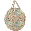 Mosaic Print 2 Giant Round Zipper Tote View1