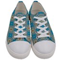 Traditional Indian Pattern Women s Low Top Canvas Sneakers View1