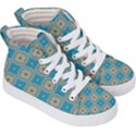 Traditional Indian Pattern Kids  Hi-Top Skate Sneakers View3