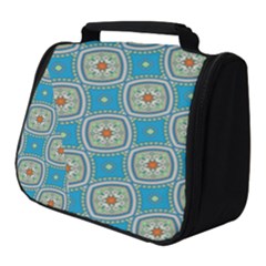 Traditional Indian Pattern Full Print Travel Pouch (small)