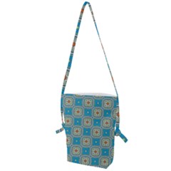 Traditional Indian Pattern Folding Shoulder Bag