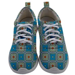 Traditional Indian Pattern Mens Athletic Shoes