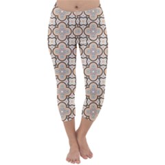 Ornamental Pattern 3 Capri Winter Leggings 