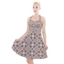 Ornamental Pattern 3 Halter Party Swing Dress  View1