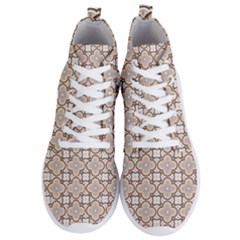 Ornamental Pattern 3 Men s Lightweight High Top Sneakers