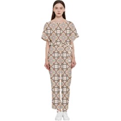 Ornamental Pattern 3 Batwing Lightweight Jumpsuit