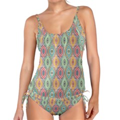 Mandala Baatik Print Tankini Set by designsbymallika