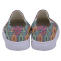 Mandala Baatik Print Kids  Canvas Slip Ons View4