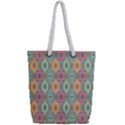 Mandala Baatik Print Full Print Rope Handle Tote (Small) View2