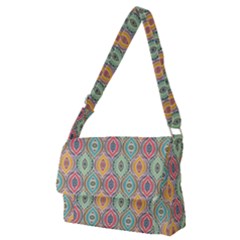 Mandala Baatik Print Full Print Messenger Bag (m) by designsbymallika