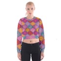 Vintage Love Mandala Cropped Sweatshirt View1