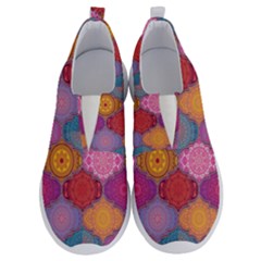 Vintage Love Mandala No Lace Lightweight Shoes by designsbymallika