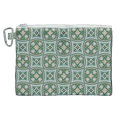 Ornamental Pattern Canvas Cosmetic Bag (xl) by designsbymallika