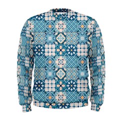 Ceramic Tile Pattern Men s Sweatshirt by designsbymallika