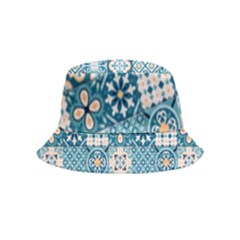 Ceramic Tile Pattern Bucket Hat (kids) by designsbymallika