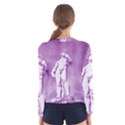 Modul Statue Greek Athlete Vaporwave Women s Long Sleeve Tee View2