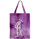 Modul Statue Greek Athlete Vaporwave Zipper Classic Tote Bag View1