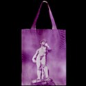 Modul Statue Greek Athlete Vaporwave Zipper Classic Tote Bag View2