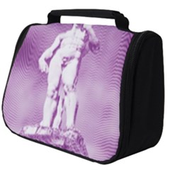 Modul Statue Greek Athlete Vaporwave Full Print Travel Pouch (big) by GrenarLab