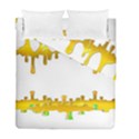 Dripping Paint In Wonderful Colors Duvet Cover Double Side (Full/ Double Size) View2