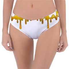 Dripping Paint In Wonderful Colors Reversible Classic Bikini Bottoms by pepitasart