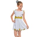 Dripping Paint In Wonderful Colors Kids  Cap Sleeve Dress View1