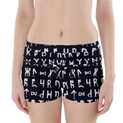 Macromannic Runes Collected Inverted Boyleg Bikini Wrap Bottoms by WetdryvacsLair